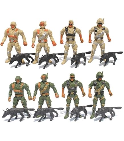 Amazon.co.jp: YomYtupme 特殊部隊 ミニミリタリーアクション